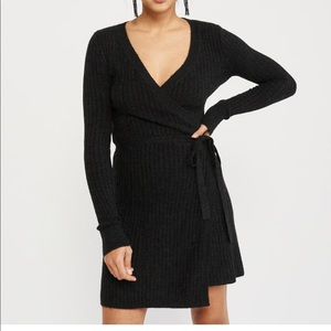 Abercrombie and Fitch wrap sweater dress